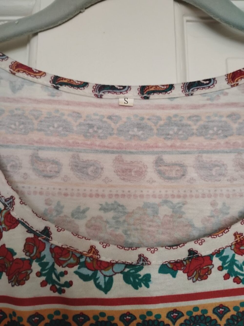 Paisley Ditsy Floral Knit Dress - Picture 5 of 6
